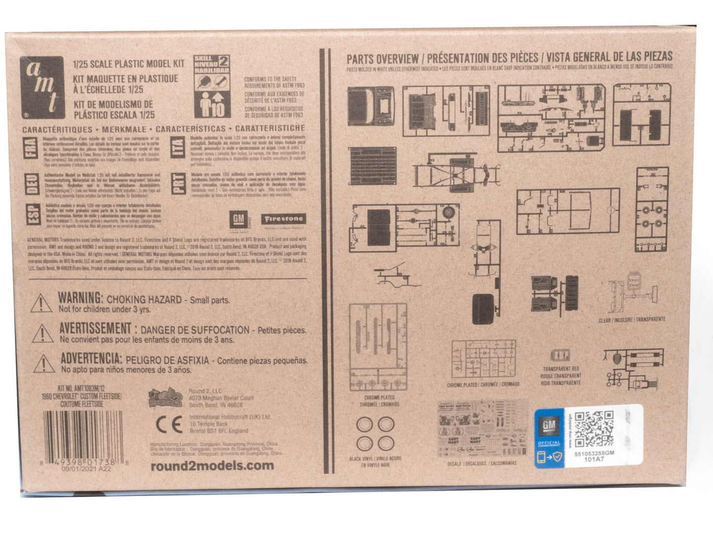 AMT 1960 Chevy Custom Fleetside Pickup with Go Kart