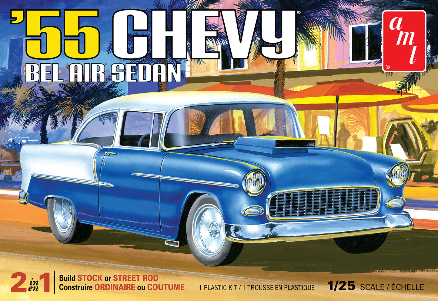 AMT 1955 Chevy Bel Air Sedan 2n1