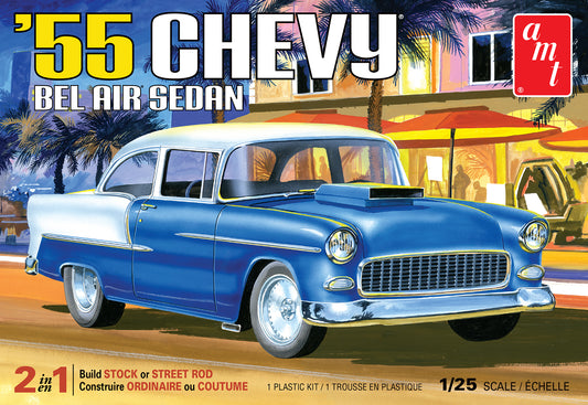 AMT 1955 Chevy Bel Air Sedan 2n1