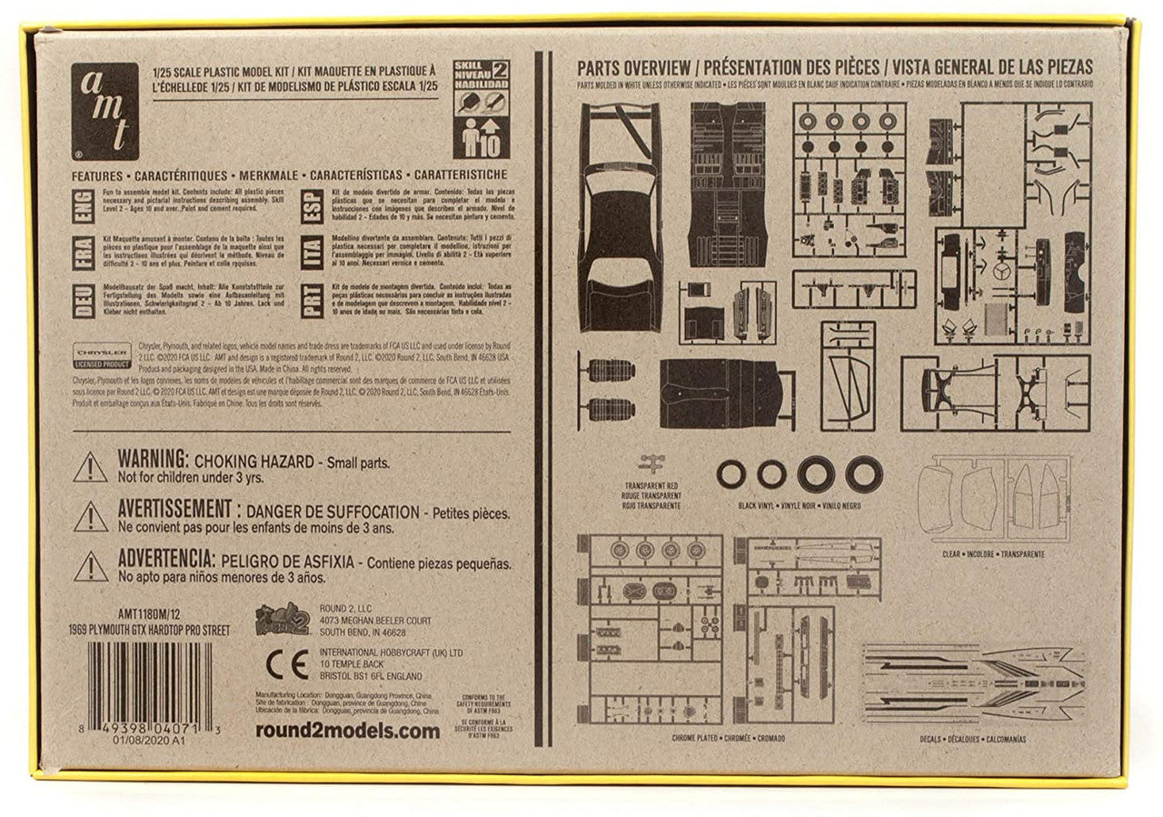 AMT 1969 Plymouth GTX Pro Street