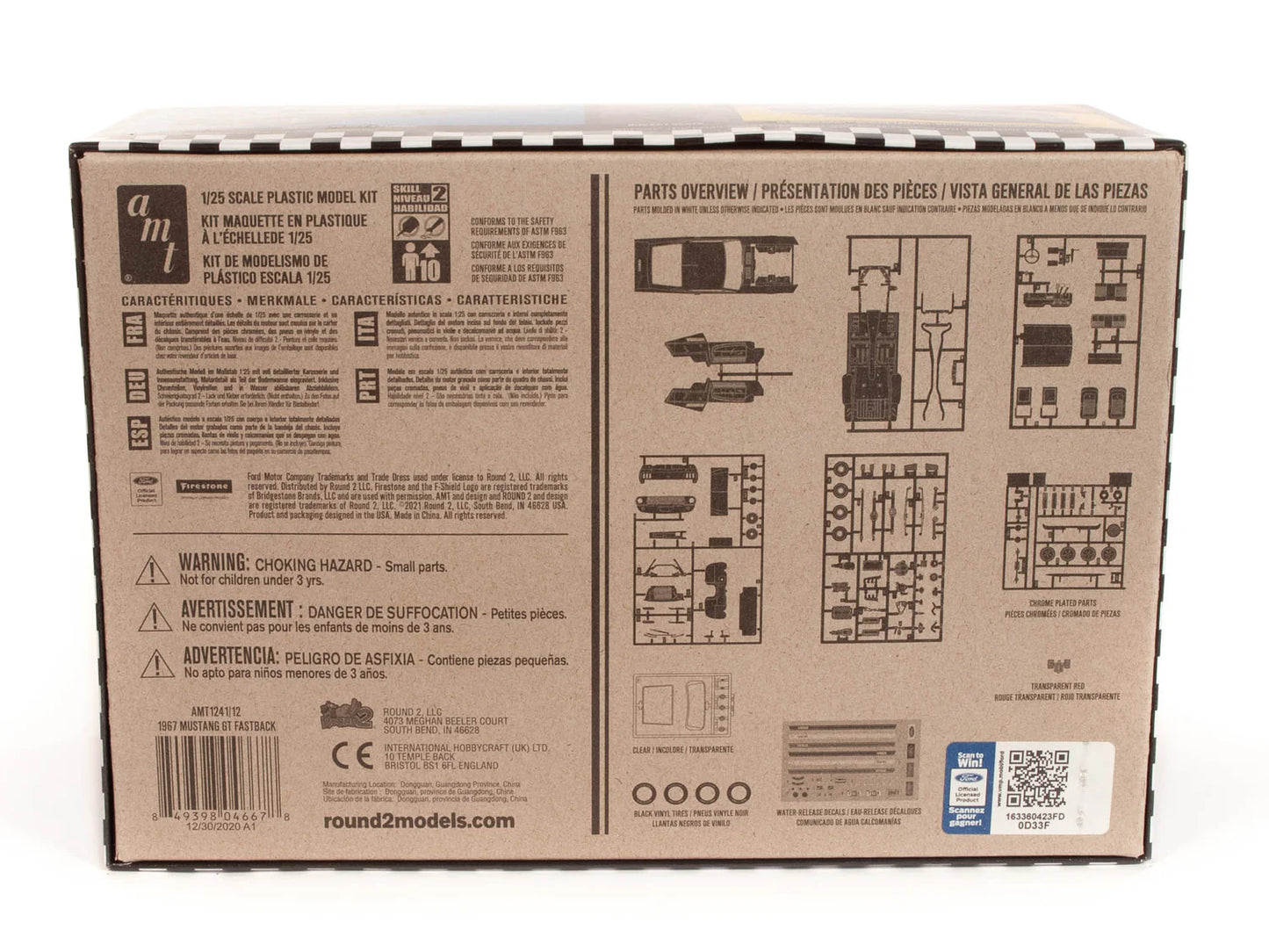 AMT 1967 Ford Mustang GT Fastback