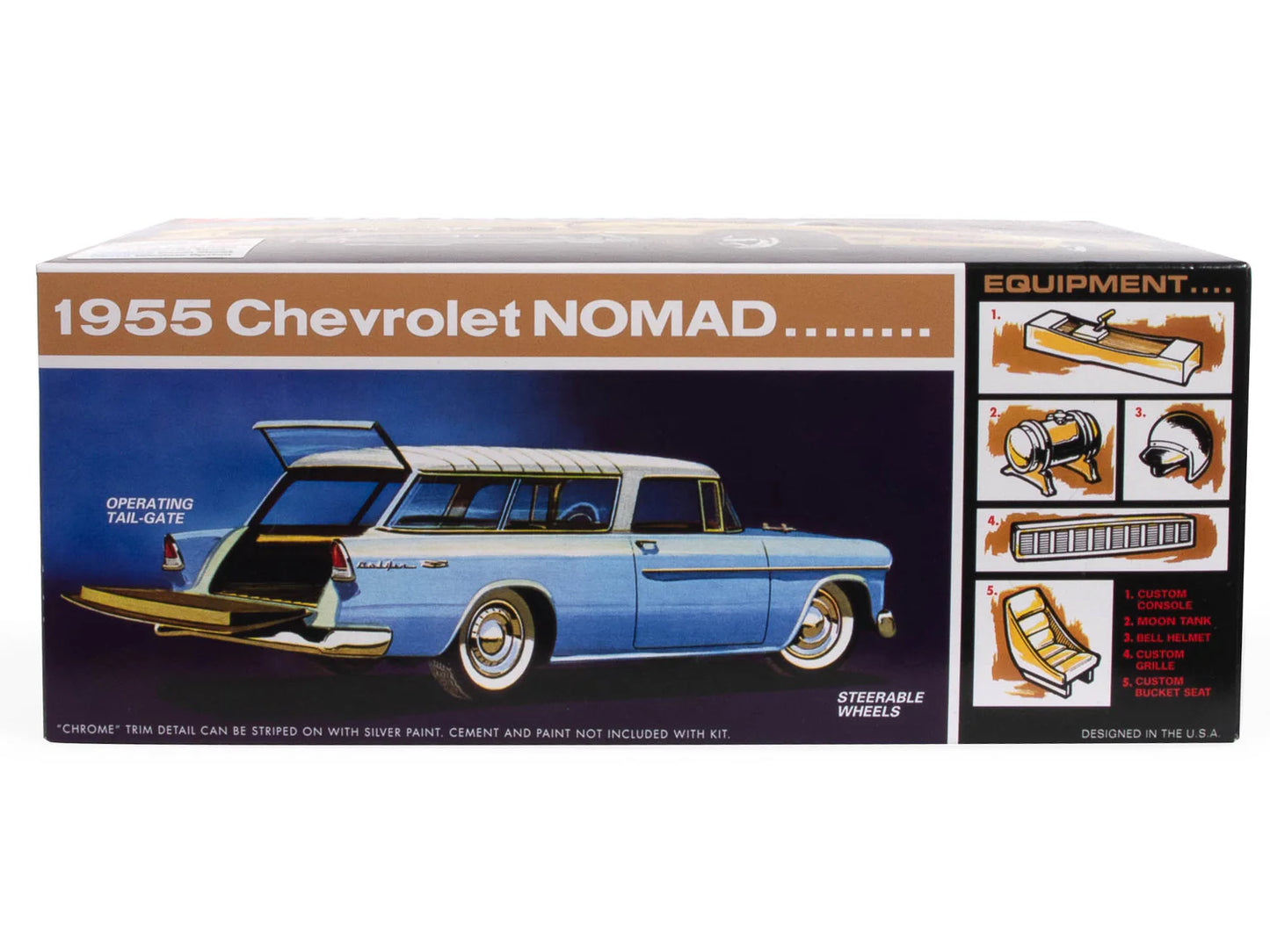 AMT 1955 Chevy Nomad Station Wagon 3in1