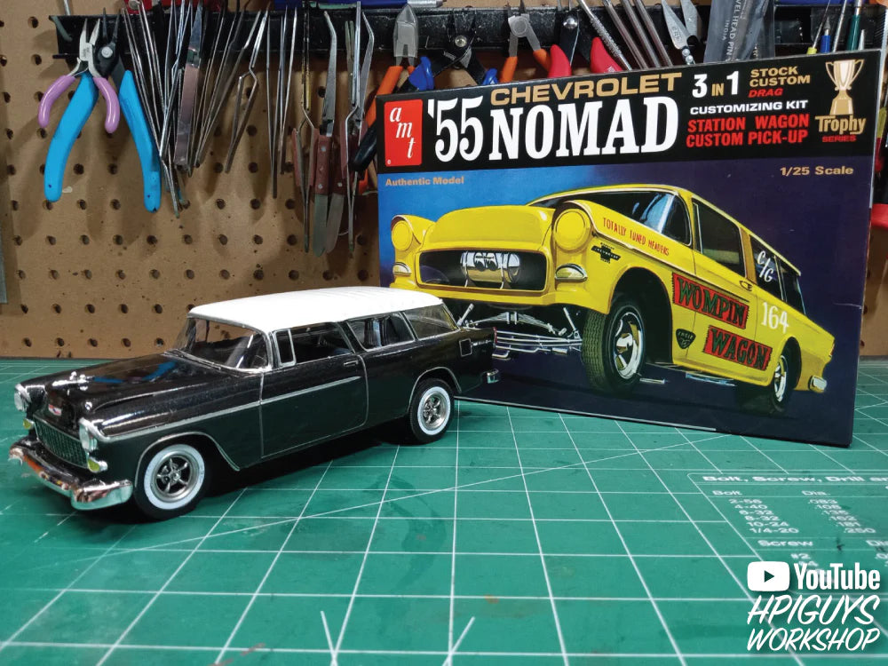 AMT 1955 Chevy Nomad Station Wagon 3in1