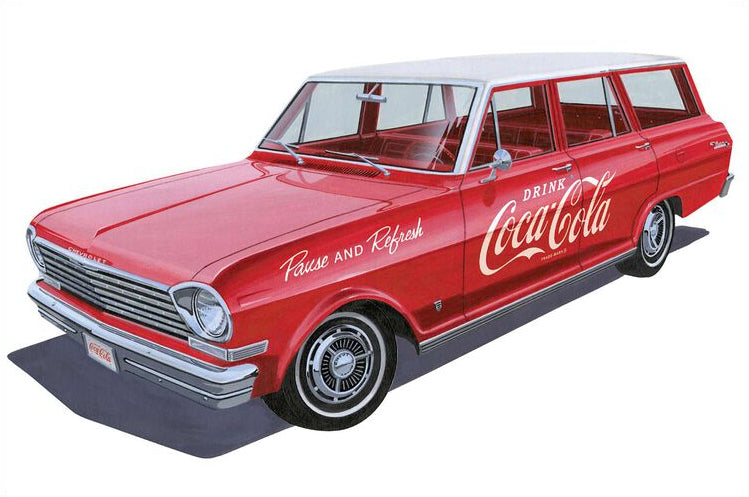 AMT 1963 Chevy II Nova Wagon with Coca-Cola Crates