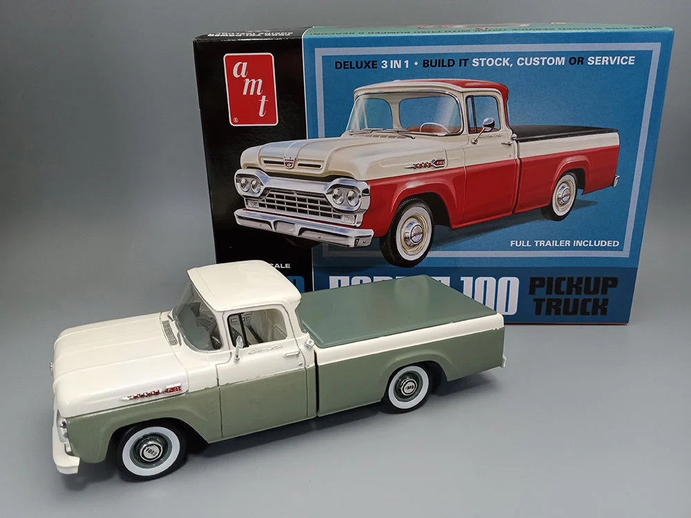 AMT 1960 Ford F-100 Pickup with Trailer