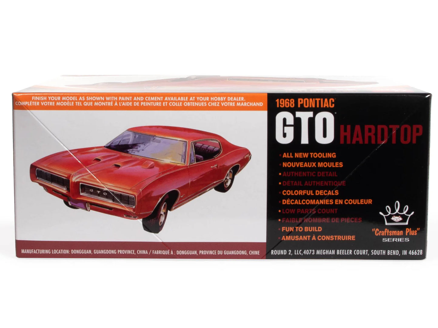 AMT 1968 Pontiac GTO Hardtop (Craftsman Plus Series)
