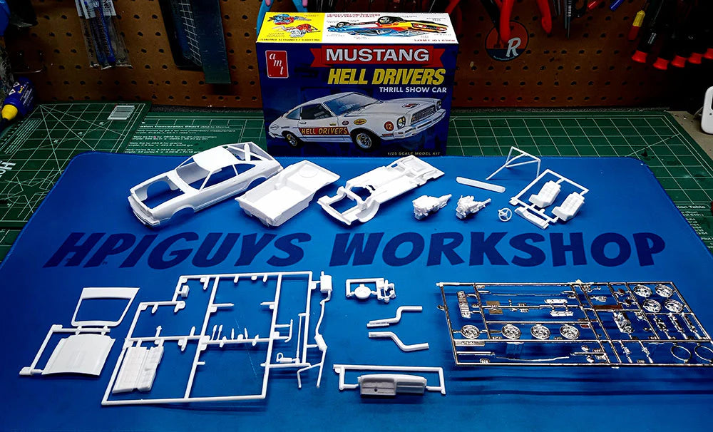 AMT 1977 Mustang II Hell Drivers Thrill Show Car