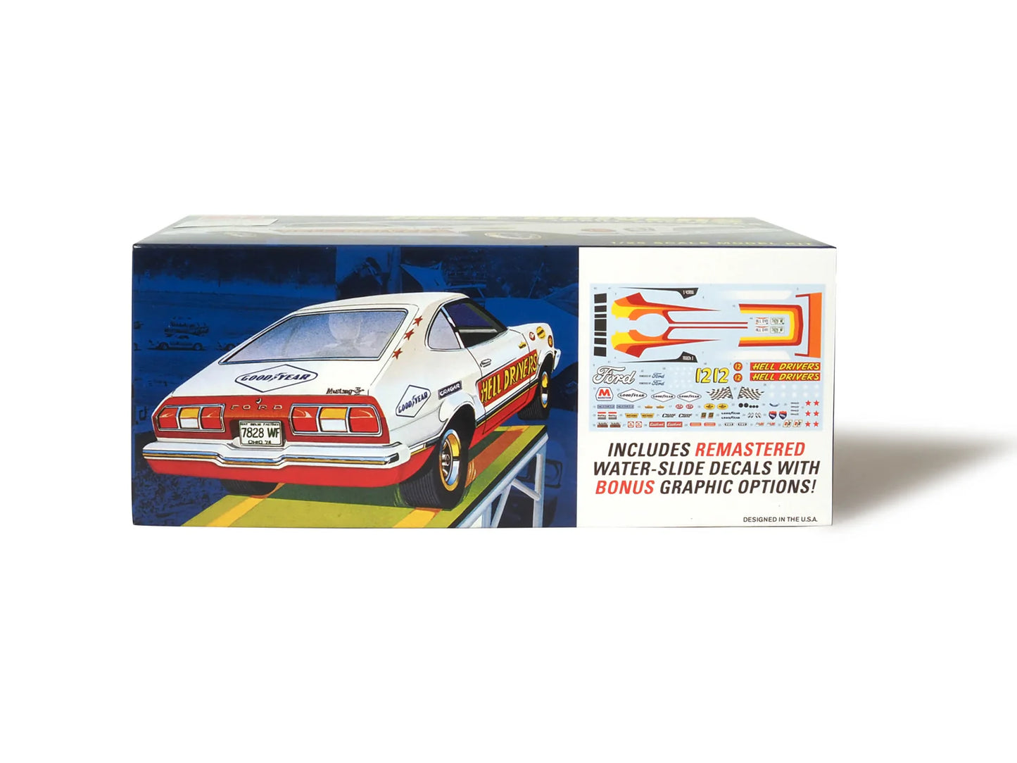 AMT 1977 Mustang II Hell Drivers Thrill Show Car