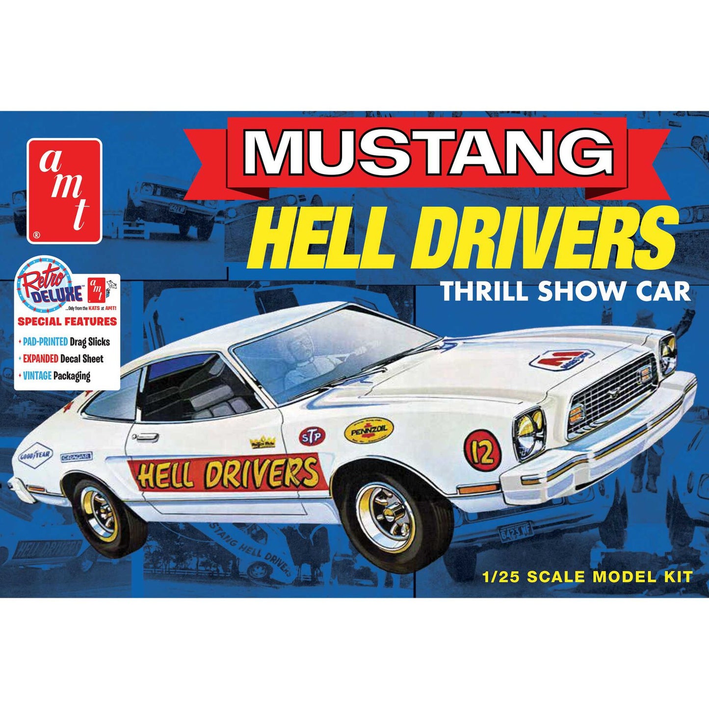 AMT 1977 Mustang II Hell Drivers Thrill Show Car