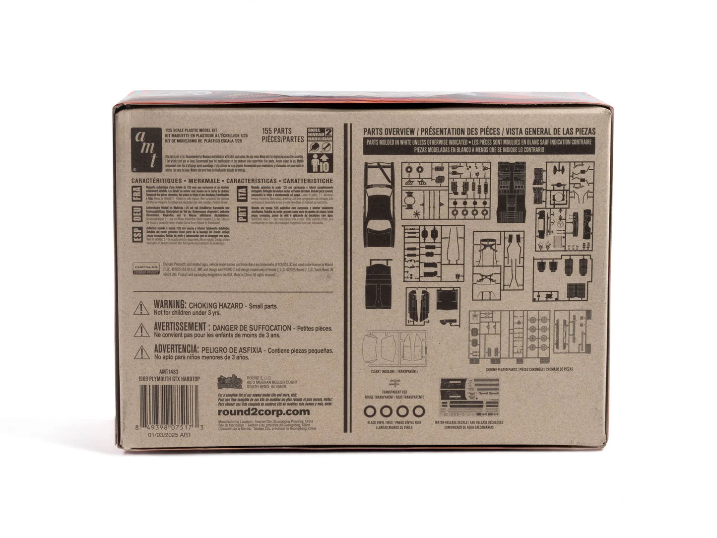 AMT 1969 Plymouth GTX Hardtop