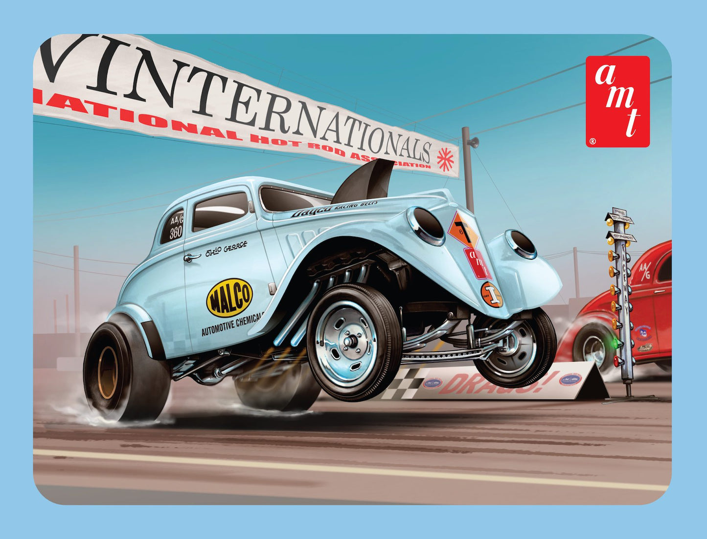 AMT Ohio George 1933 Willys Gasser in Collector's Tin