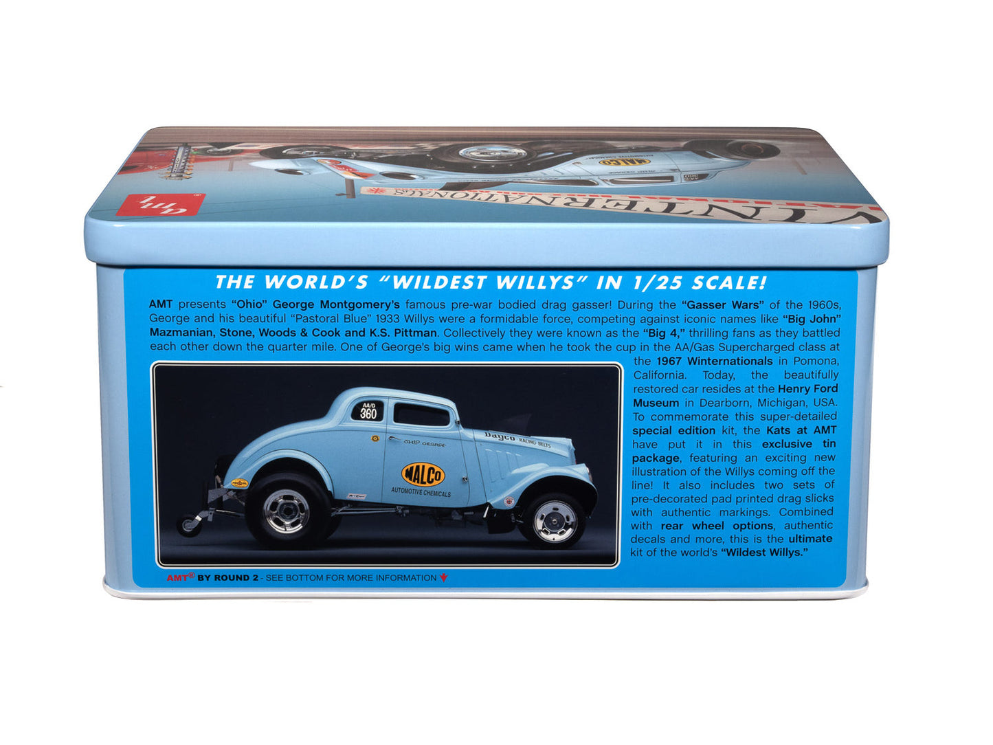 AMT Ohio George 1933 Willys Gasser in Collector's Tin