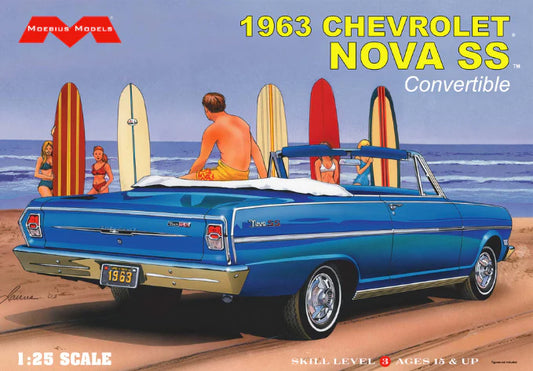 Moebius 1963 Chevrolet Nova SS Convertible