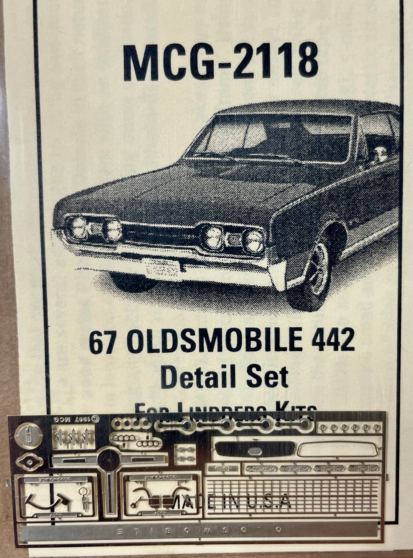 MCG 1967 Oldsmobile 442 Detail Set