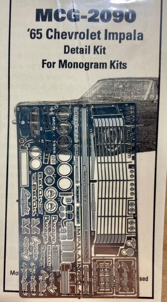 MCG 1965 Chevrolet Impala Detail Kit
