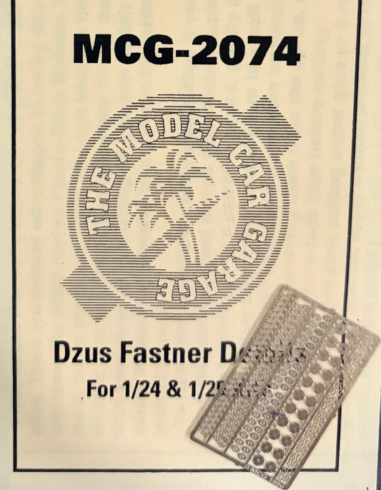 MCG Dzus Fastener & Hood Pins