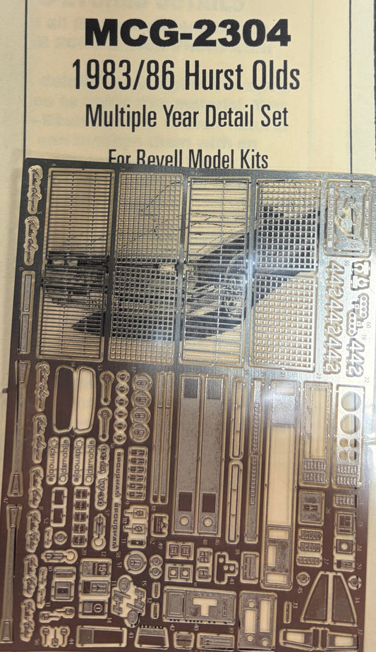 MCG 1883/86 Hurst Olds Detail Set