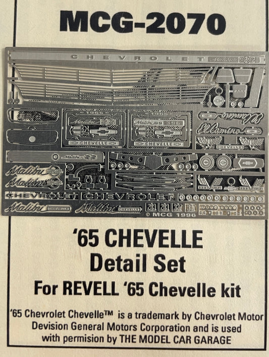 MCG 1965 Chevrolet Chevelle Malibu SS Detail Kit