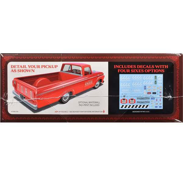 AMT 1963 Ford F-100 Pickup "Four Sixes Ranch" 3-in-1