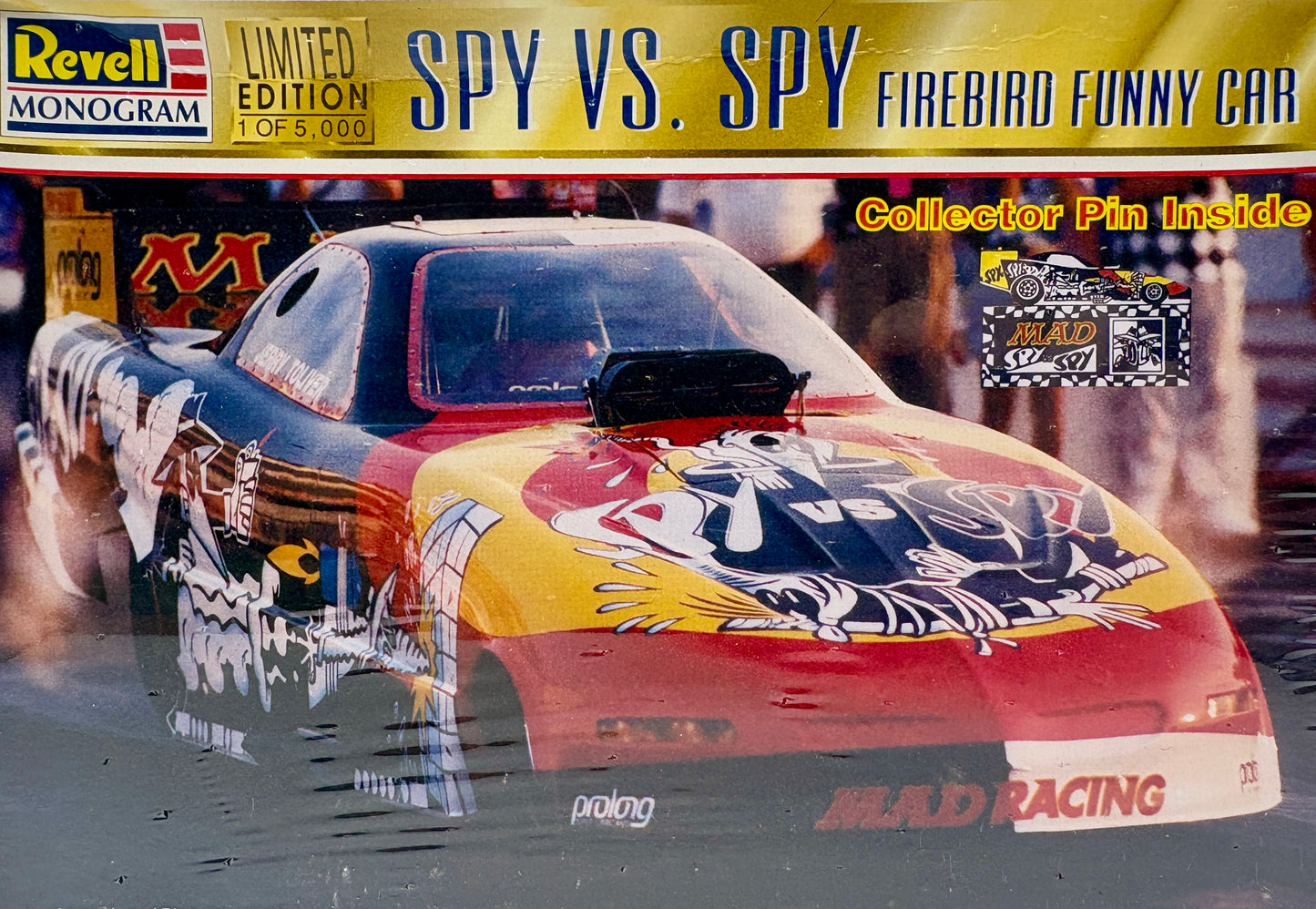 Revell Jerry Toliver's Spy Vs. Spy Firebird Funny Car
