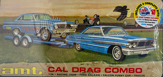 AMT Ford Cal Drag Combon 3 in 1 Racing Team Kit