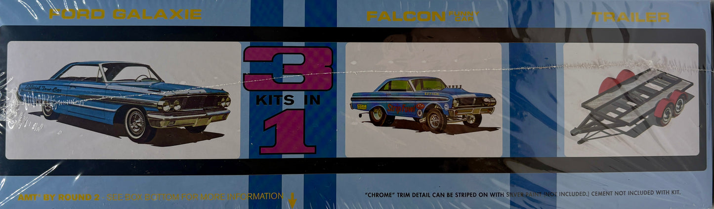 AMT Ford Cal Drag Combon 3 in 1 Racing Team Kit
