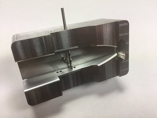 Innovative Dragster body drill guide and cutting stencil for PAINTED BODIES!!!!!!!