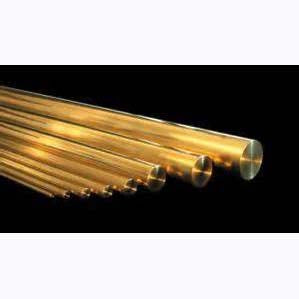 KS8162 - Round Brass Rods - 1/16 DIAMETER x 12" LONG - 3 pieces per pack