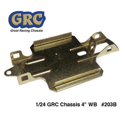 MAR203B Mid-America Brass 4" Great Racing Chassis