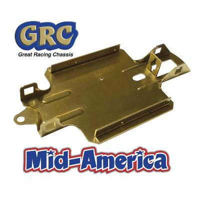 MID-AMERICA 4.5" GRC GREAT RACING CHASSIS BRASS MAR204B