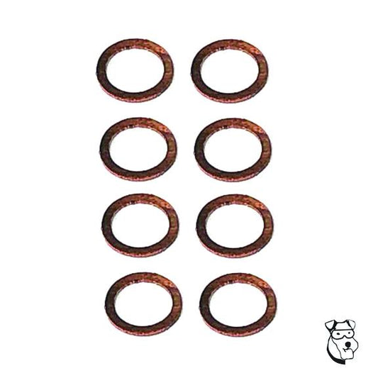 MID-AMERICA AXLE SPACERS 1/8" X .010" (8 PIECES )