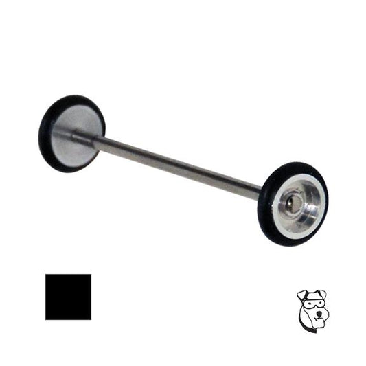MAR738B  MID-AMERICA EASY ON WHEELIE BAR ASSEMBLED BLACK