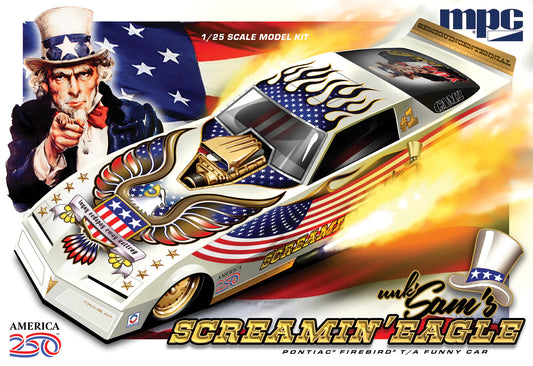 MPC Unk' Sam's Screamin' Eagle Firebird 250th Anniversary Funny Car