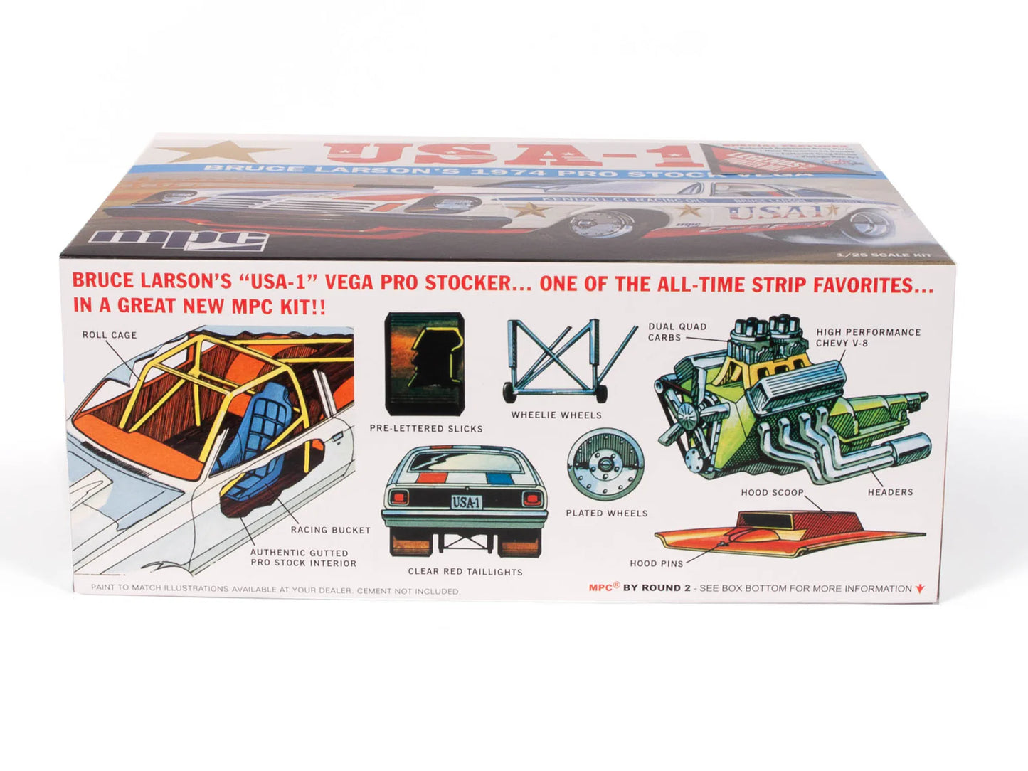 MPC Bruce Larson USA-1 Pro Stock Vega