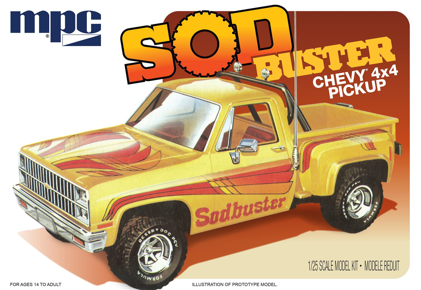 MPC 1981 Chevy Stepside "SOD Buster" Pickup