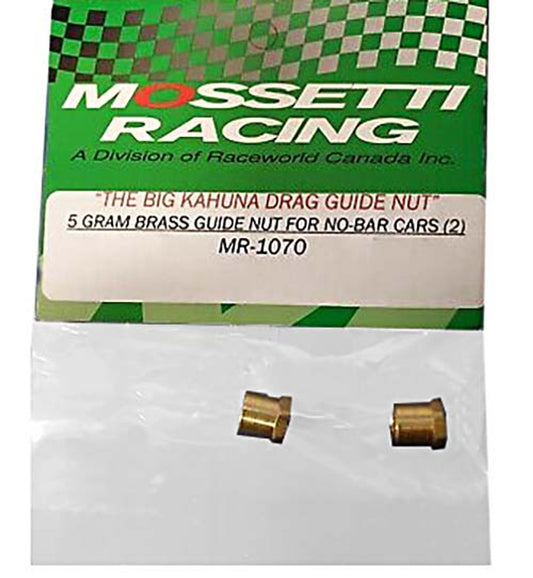 Mossetti Big Kahuna 5 Gram Brass Guide Nut (2-pack)