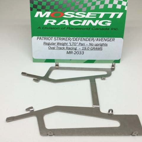 MOSSETTI PAN SECTION REG WEIGHT STEEL "LTO" OVAL RACING NO FRONT UPRIGHTS MR-2033