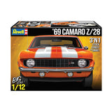 Revell 1/12 1969 Chevy Camaro 3N1 #12812
