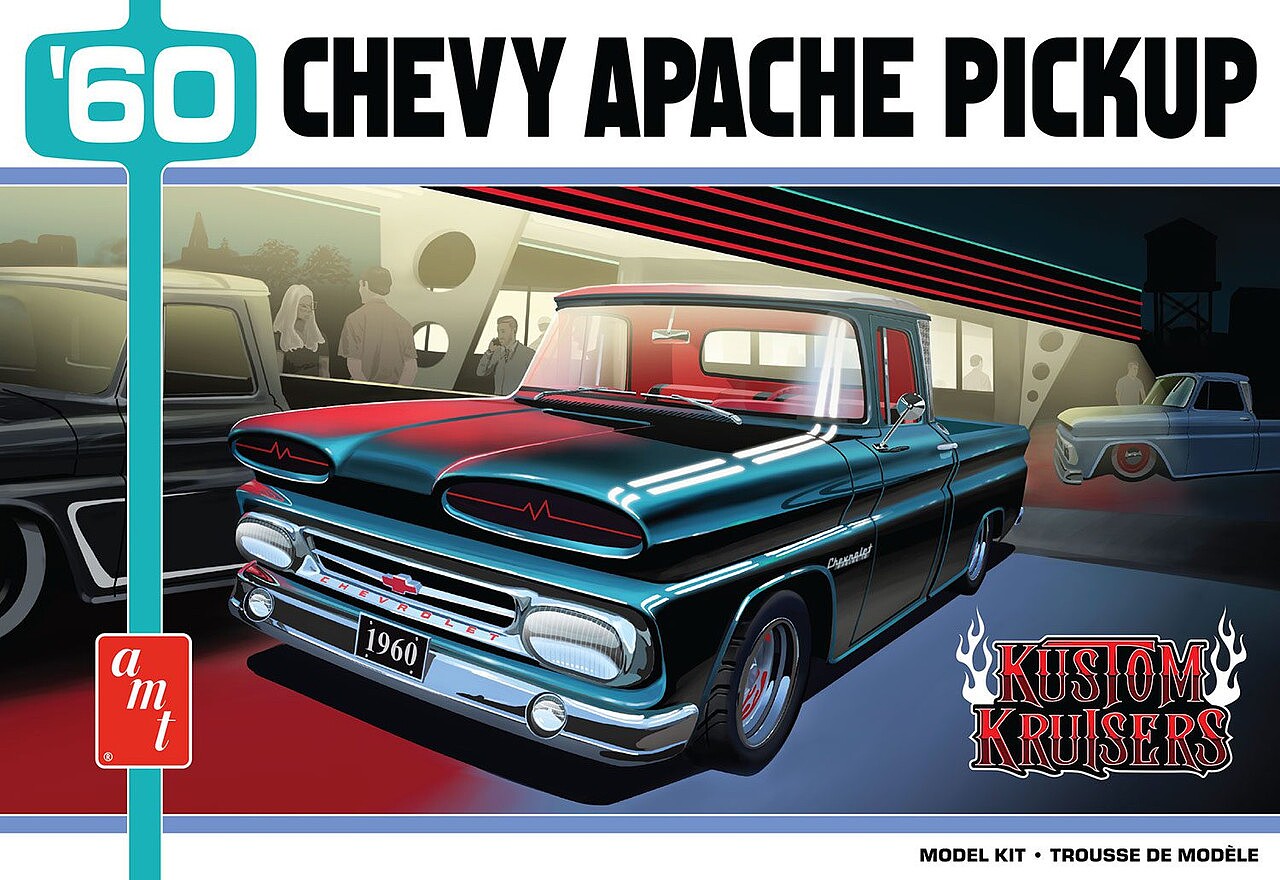 AMT 1960 Chevy Apache Pickup Kustom Kruisers