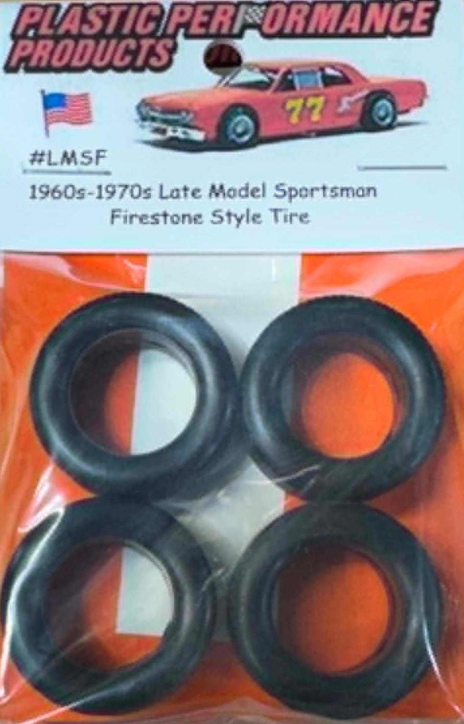 PPP 1960s-1970s Late Model Sportsman Firestone Style Tires #LMSF
