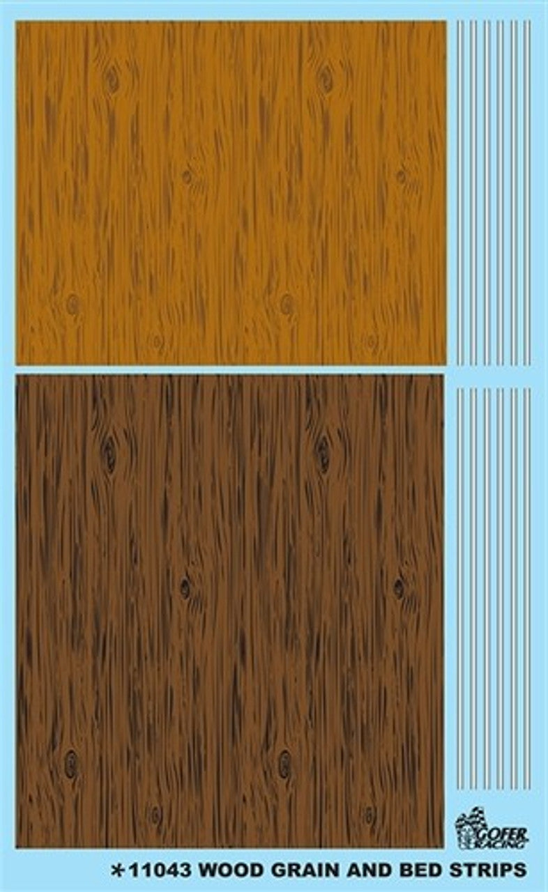 11043   GOFER RACING PRODUCTS WOOD GRAIN