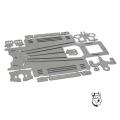 MAR210 MID-AMERICA 4 1/2" HARD BODY CHASSIS KIT