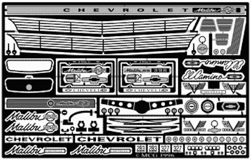 MCG 1965 Chevrolet Chevelle Malibu SS Detail Kit