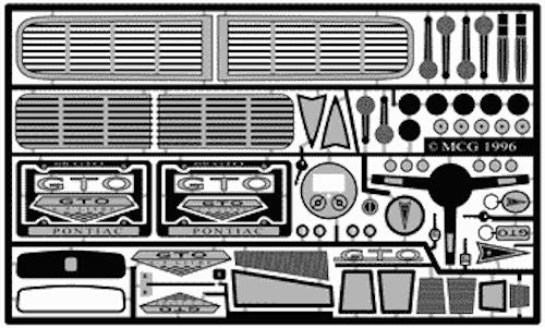 MCG 1968 Pontiac GTO Detail Set