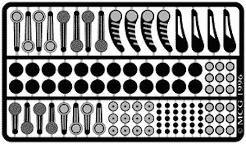 MCG Window Crank Detail Set