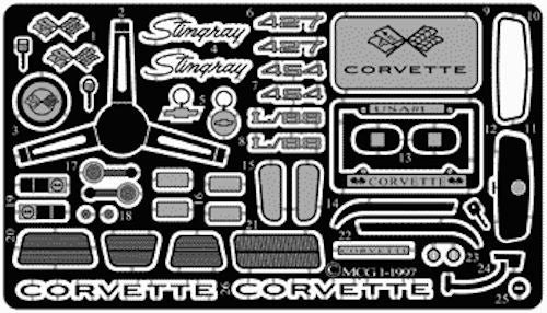 MCG 1968-1972 Corvette Detail Set