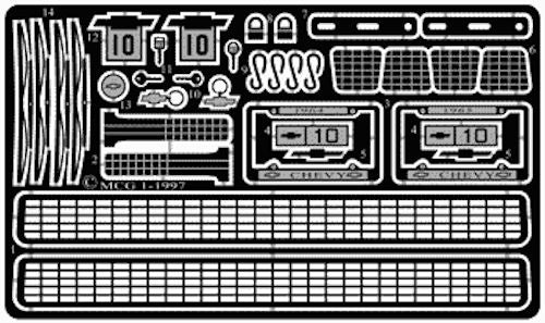 MCG 1964-1965 Chevy Pick Up Detail Set