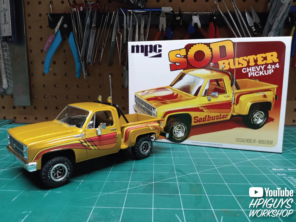 MPC 1981 Chevy Stepside "SOD Buster" Pickup