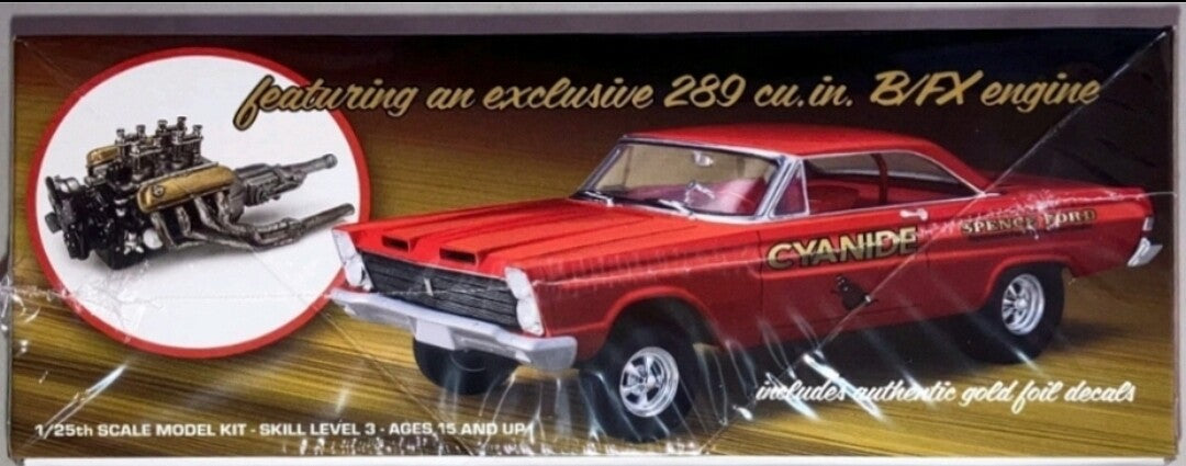 Moebius 1966 Mercury Comet Cyclone B/FX