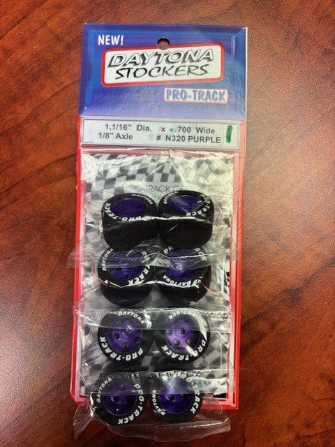 PTMN320 PROTRACK 1/8 X 27MM X 18MM NATURAL PURPLE REARS